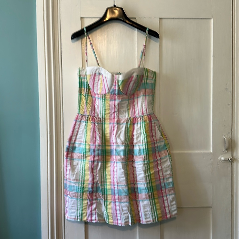 Lilly Pulitzer Georgie Seersucker Underwire Size 6